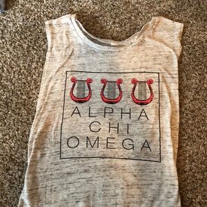 Alpha Chi Omega Lyre Tank Top